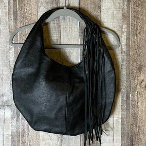 B-Low the Belt Hobo Fringe Leather  Bag
